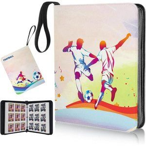 Soccer Card Binder 720-Pocket Trading Cards Collector Album Game Card Holder NEW